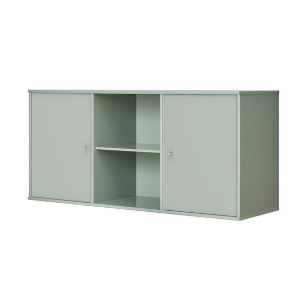 Comodă verde-deschis joasă suspendată 133x61 cm Mistral – Hammel Furniture-image-1