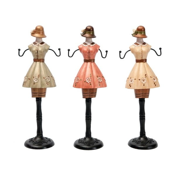  Set 3 decorațiuni cu figurine Antic Line Ladies