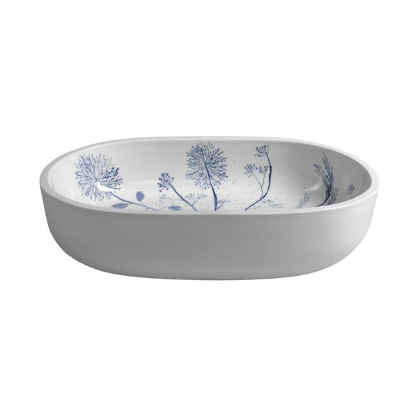 Chiuvetă albă din ceramică 60x40 cm Priori – Sapho-image-3