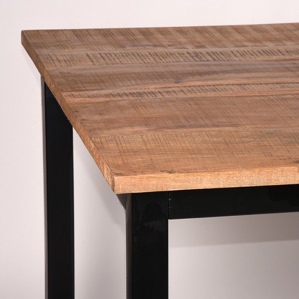 Masă de bar din lemn  de mango 90x160 cm Ghent – LABEL51-image-1