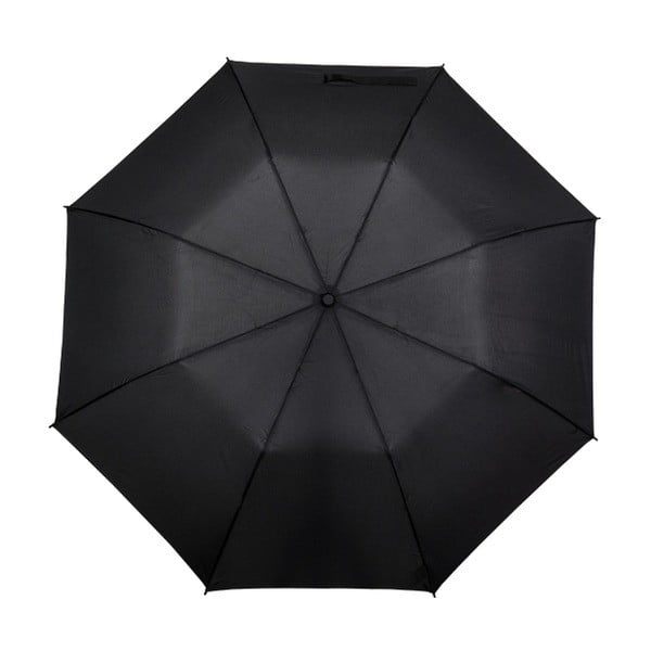 Umbrelă automată pliabilă Ambiance Minimalistic, ⌀ 123 cm, negru