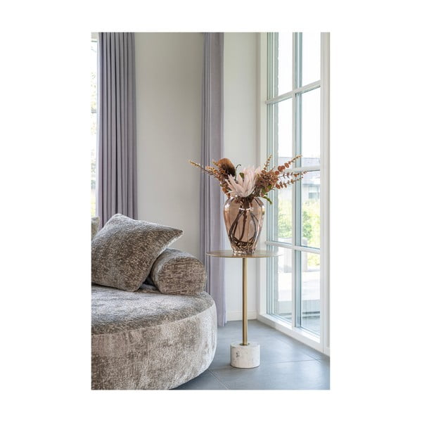 Vază maro din sticlă (înălțime 29 cm) – House Nordic-image-2