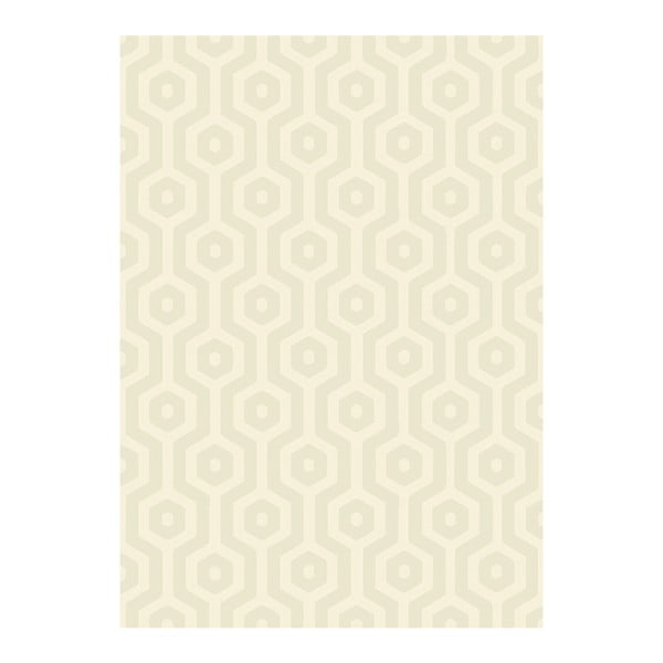 Covor Asiatic Carpets Echo Geo Cream, 120 x 170 cm