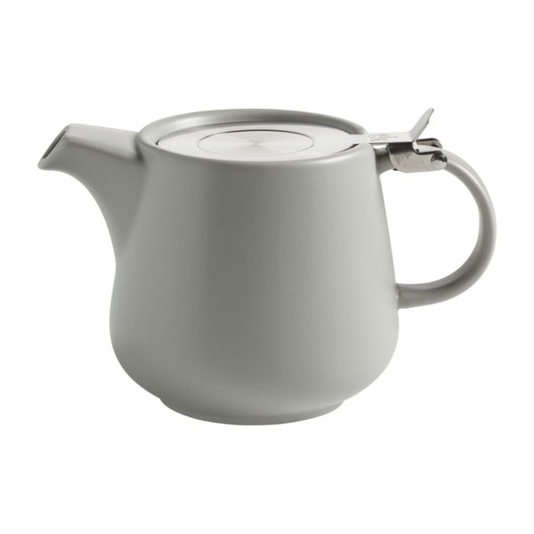 Ceainic din ceramică cu sită Maxwell & Williams Tint, 600 ml, gri