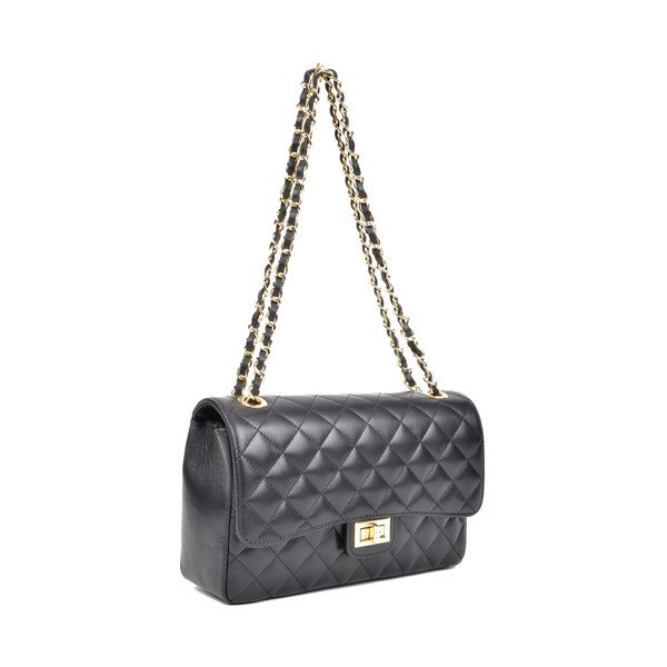 Poșetă din piele Isabella Rhea Swift Nero, negru-image-2