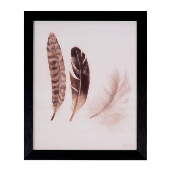 Tablou Sømcasa Feathers, 25 x 30 cm