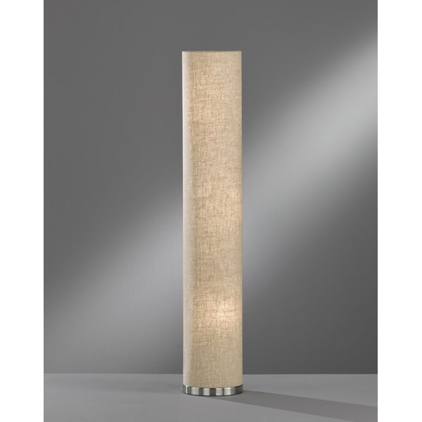 Lampadar bej cu abajur textil (înălțime 110 cm) Thor – Fischer & Honsel-image-1