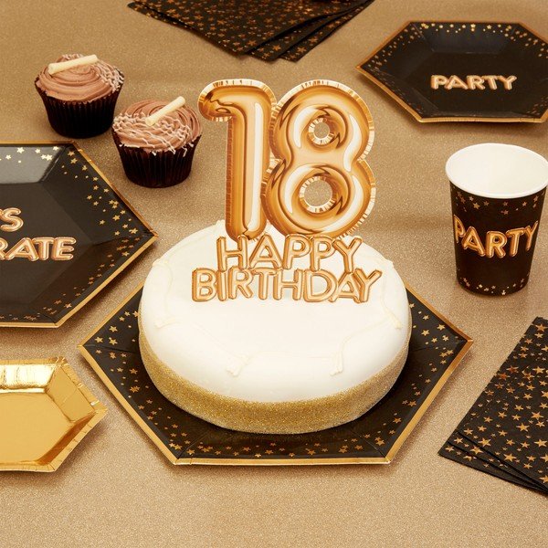 Ornament din hârtie pentru tort Neviti Topper 18