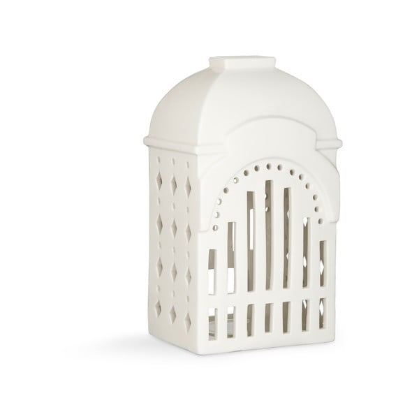 Sfeșnic alb din ceramică Kähler Design Urbania Lighthouse Tivoli-image-2