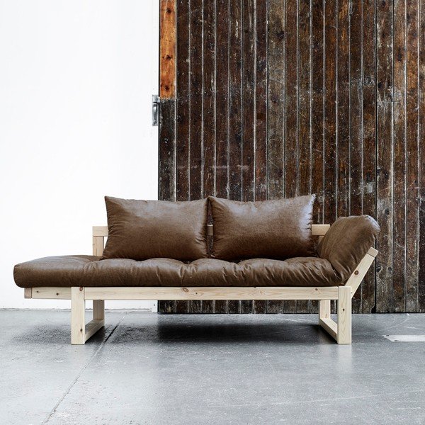 Canapea Karup Vintage Edge Natural/Mocca-image-1