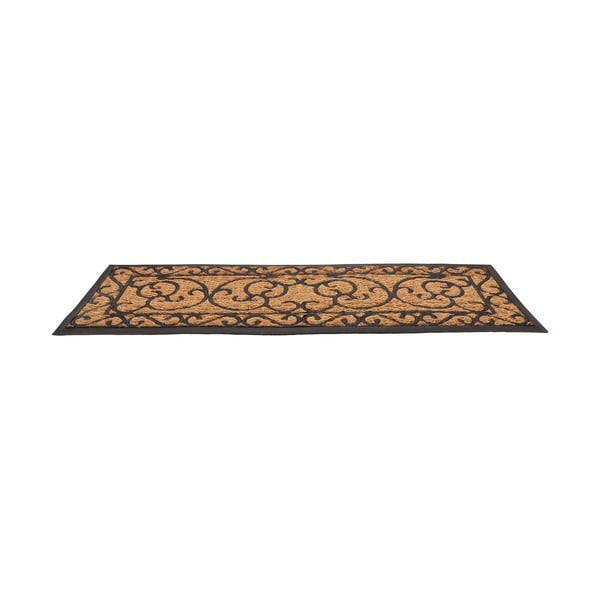 Covoraș de intrare din fibre de nucă de cocos 40x120 cm Ornament – Esschert Design-image-1