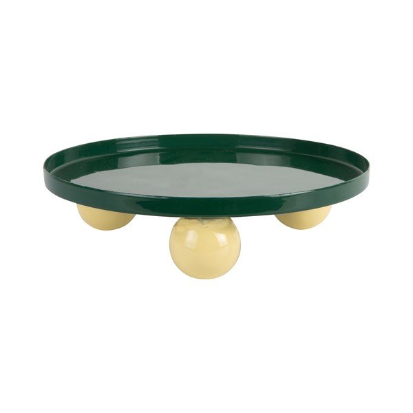 Tavă decorativă din metal ø 25 cm Double Funky – PT LIVING