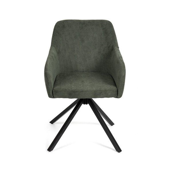 Scaun de sufragerie verde tapițat Lunio – Bonami Essentials-image-2