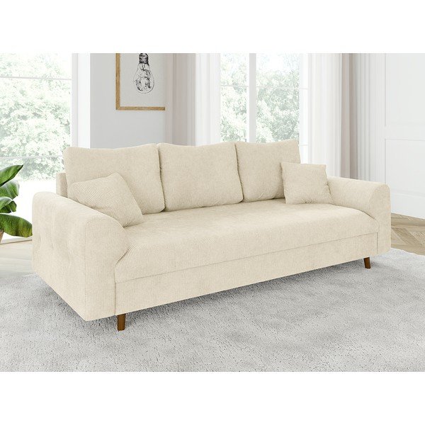 Canapea bej 210 cm Ariella – Ropez-image-3