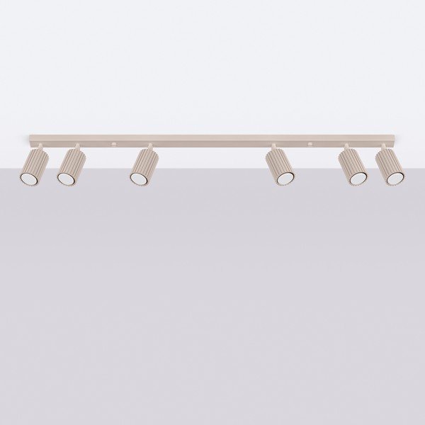 Spot taupe din metal 6,5x117 cm Gleam – Sollux-image-4