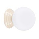 Aplică de perete bej din ceramică ø 12 cm Farsa – Sollux