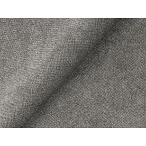 Taburet gri cu tapițerie din catifea Aloha – Makamii-image-4