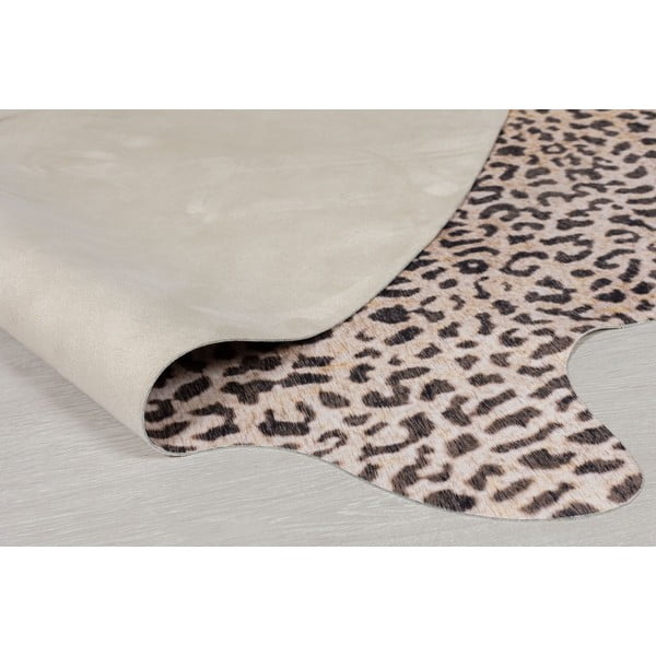 Blană maro sintetică 195x155 cm - Flair Rugs-image-3