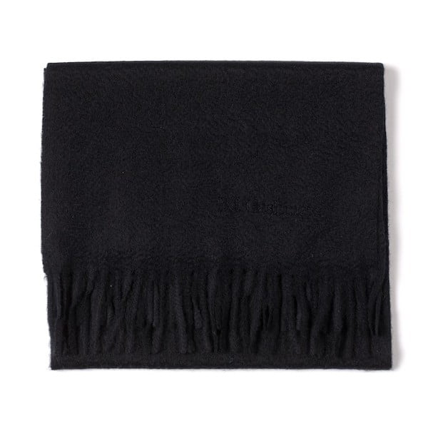 Eșarfă din cașmir Bel cashmere Dina, 180 x 30 cm, negru 