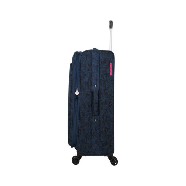 Troler cu 4 roți Lulucastagnette Teddy Bear, 71 l, albastru-image-4