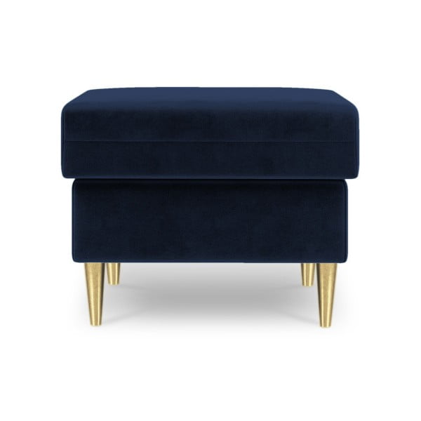 Puf Mazzini Sofas Muguet, 60 x 45 cm, albastru-image-2