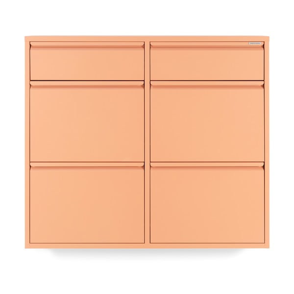 Pantofar somon cu deschidere înclinată din metal 98x86x15 cm Billy – Spinder Design-image-2