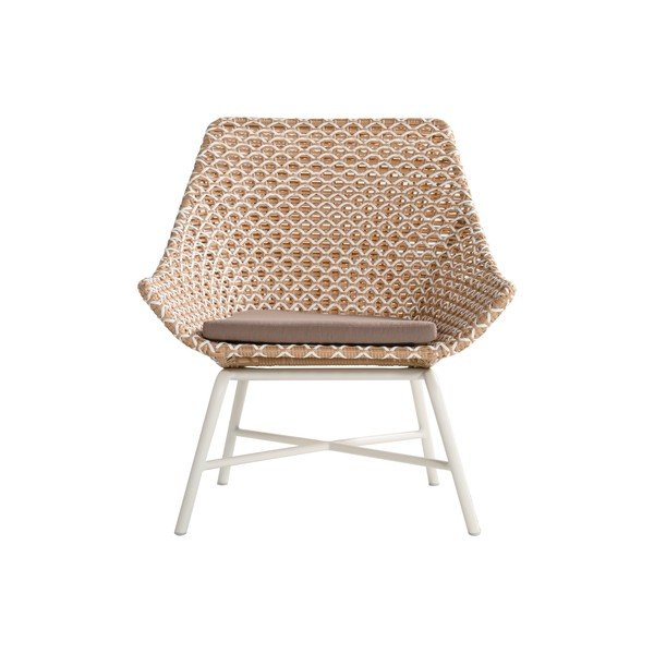 Fotoliu de grădină Hartman Delphine, maro-image-4