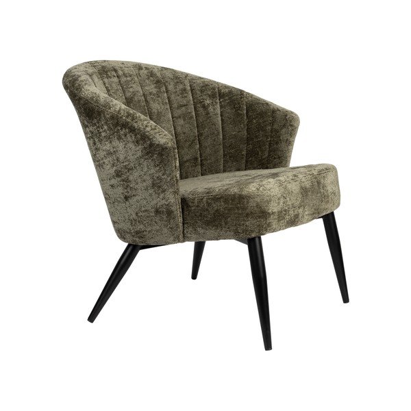 Fotoliu verde Georgia – Dutchbone