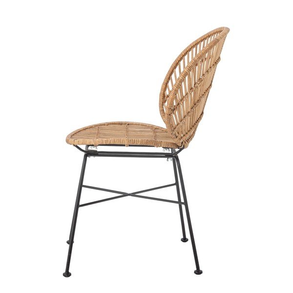 Scaun de dining în culoare naturală din ratan Fiore – Bloomingville-image-2