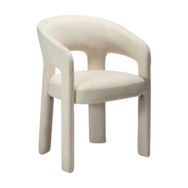 Scaun de living bej cu cotiere Splendor – DAN-FORM Denmark