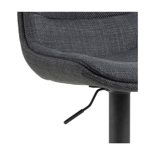 Scaun de bar gri cu înălțime ajustabilă (înălțime șezut 65 cm) Adisa – Actona-image-4