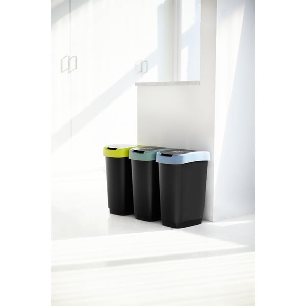 Coș de gunoi din plastic reciclat 25 l Twist - Rotho-image-1