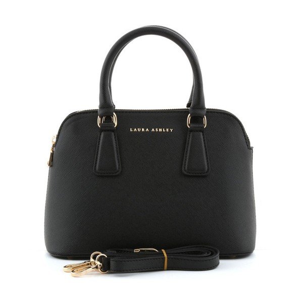 Geantă Laura Ashley Charlton, neagră-image-1