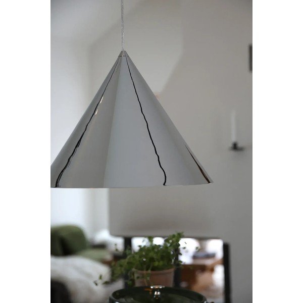 Lustră argintie din metal cu abajur din metal ø 37,5 cm Tip – Markslöjd-image-2