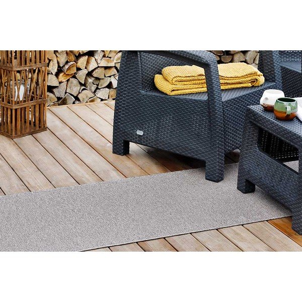 Covor de exterior gri tip traversă 250x70 cm Neve - Narma-image-1