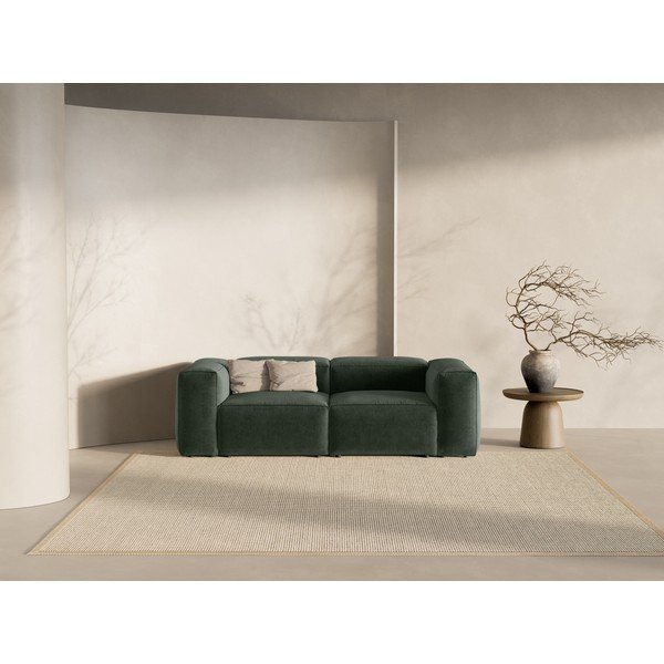 Canapea verde 224 cm Bergamo – Cosmopolitan Design-image-1