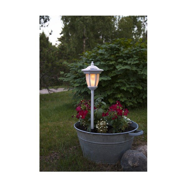Corp de iluminat solar de exterior cu LED Star Trading Flame, alb-image-4