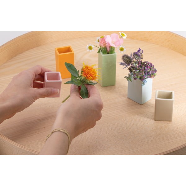 Set 5 vaze mici din porțelan Remember Mini-image-4