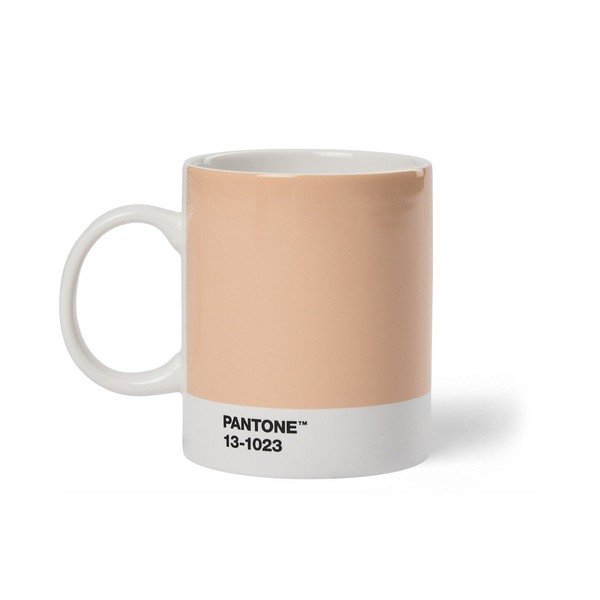 Cană piersică din porțelan 375 ml Peach Fuzz 13-1023 – Pantone