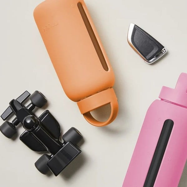 Sticlă portocalie de călătorie 720 ml Tropical Papaya – Muuki-image-3