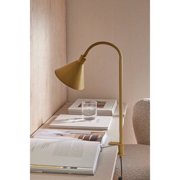 Veioză maro cu structură flexibilă/cu clemă din metal (înălțime 50 cm) Flexi Torino – Ellos Home-image-2