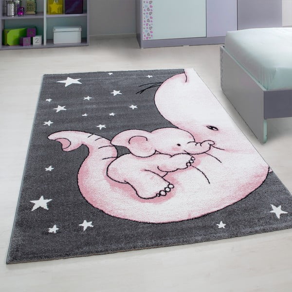 Covor pentru copii roz/gri 120x170 cm Kids – Ayyildiz Carpets-image-1