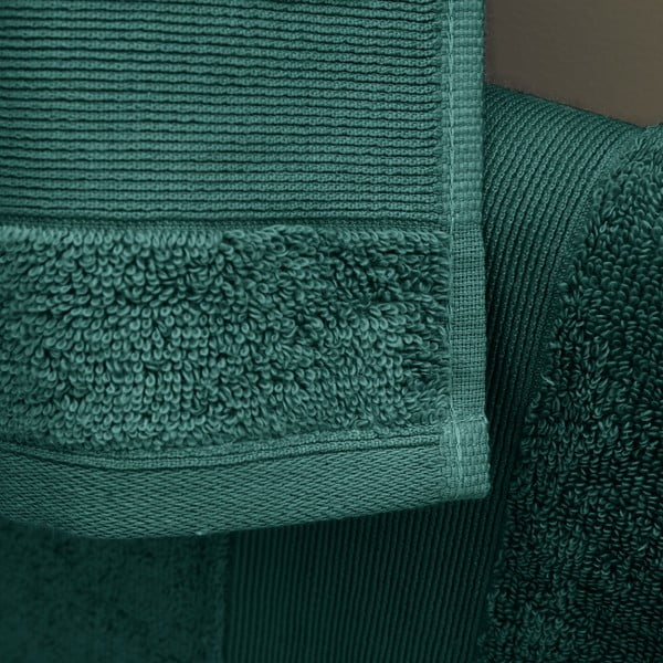 Prosoape verde-închis 2 buc. din bumbac din frotir 90x140 cm Anti-Bacterial – Catherine Lansfield-image-2