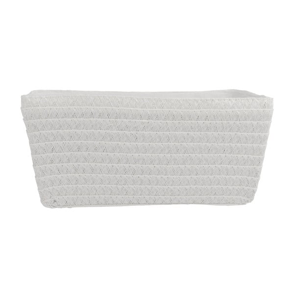 Coș Wenko Bamboo Chromo, lățime 28 cm, alb-image-1