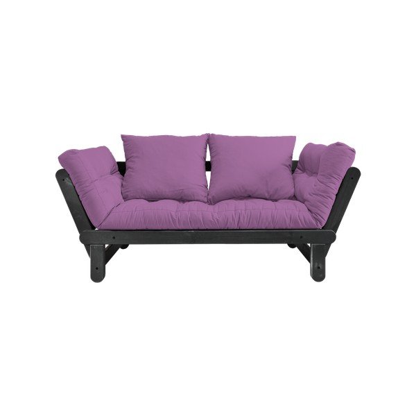 Canapea extensibilă Karup Beat Black/Taffy Pink-image-2