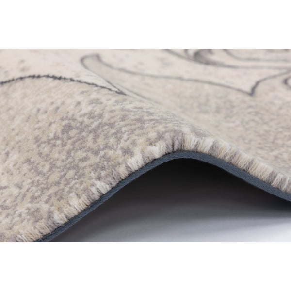 Covor crem din lână 130x190 cm Mawson – Agnella-image-1