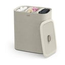 Coș de rufe bej din material textil 90 l Tota Trio – Joseph Joseph