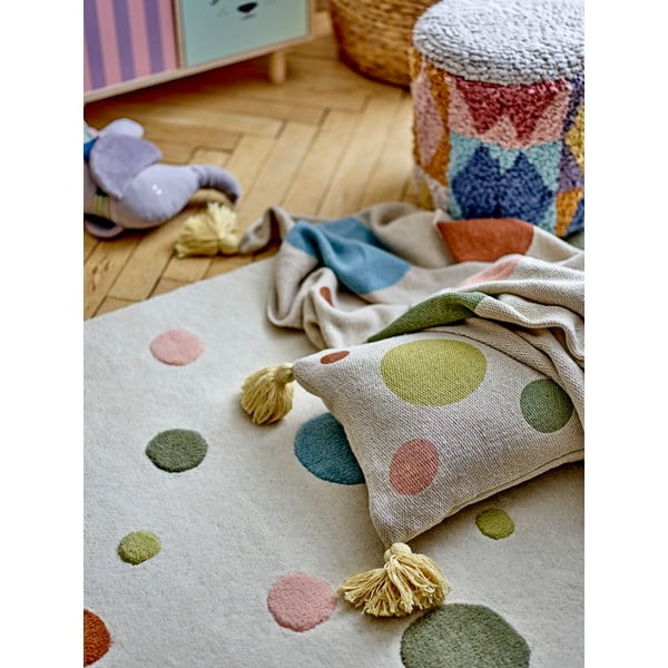 Covor pentru copii crem din lână 90x140 cm Clennie – Bloomingville Mini-image-3