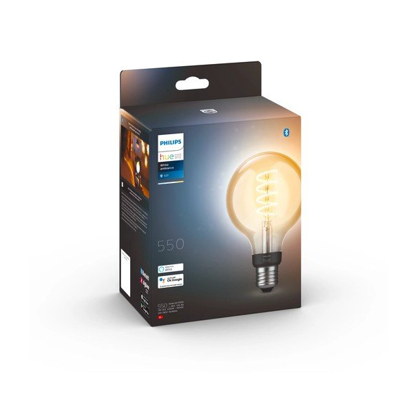 Bec smart cu filament E27, 7 W White ambiance – Philips Hue-image-3