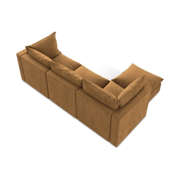 Colțar teracotă (cu colț pe partea stângă/cu șezlong) Manao – Makamii-image-3